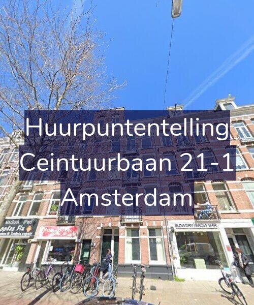 Foto gevel Huurpuntentelling voor Ceintuurbaan 21-1, Amsterdam