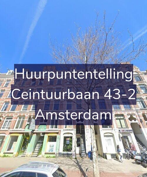 Foto gevel Huurpuntentelling voor Ceintuurbaan 43-2, Amsterdam
