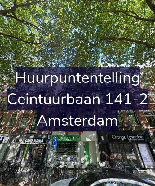 Foto gevel Huurpuntentelling voor Ceintuurbaan 141-2, Amsterdam