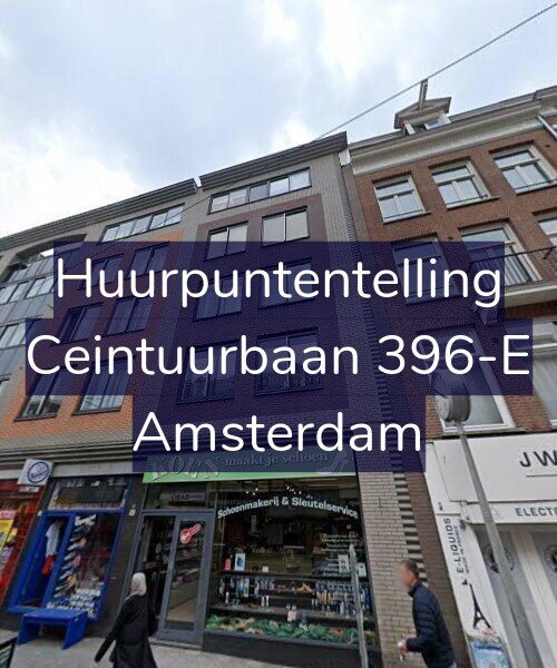Foto gevel Huurpuntentelling voor Ceintuurbaan 396-E, Amsterdam