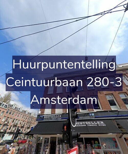 Foto gevel Huurpuntentelling voor Ceintuurbaan 280-3, Amsterdam