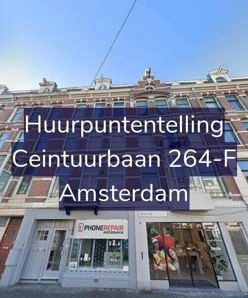 Foto gevel Huurpuntentelling voor Ceintuurbaan 264-F, Amsterdam