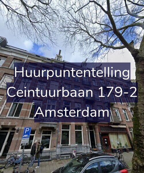 Foto gevel Huurpuntentelling voor Ceintuurbaan 179-2, Amsterdam