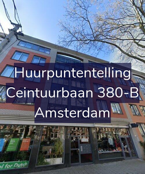 Foto gevel Huurpuntentelling voor Ceintuurbaan 380-B, Amsterdam