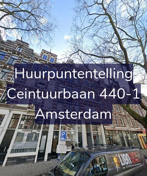 Foto gevel Huurpuntentelling voor Ceintuurbaan 440-1, Amsterdam
