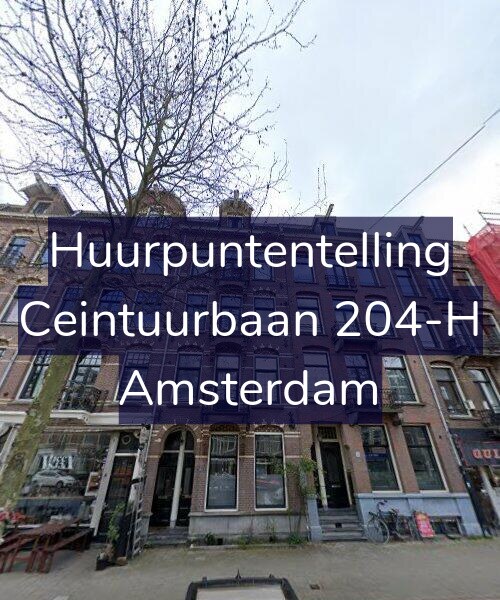 Foto gevel Huurpuntentelling voor Ceintuurbaan 204-H, Amsterdam
