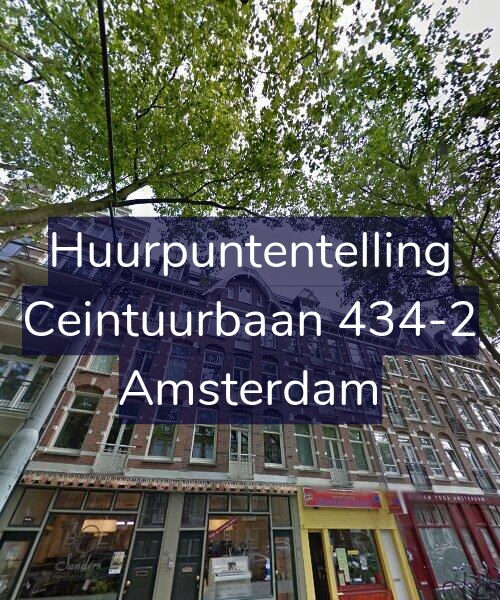 Foto gevel Huurpuntentelling voor Ceintuurbaan 434-2, Amsterdam