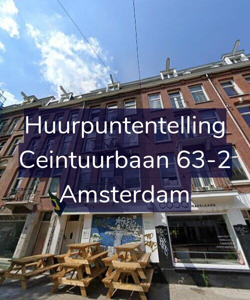 Foto gevel Huurpuntentelling voor Ceintuurbaan 63-2, Amsterdam
