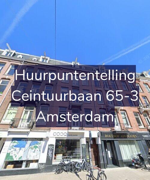 Foto gevel Huurpuntentelling voor Ceintuurbaan 65-3, Amsterdam