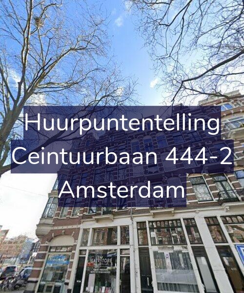 Foto gevel Huurpuntentelling voor Ceintuurbaan 444-2, Amsterdam
