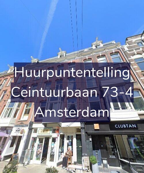 Foto gevel Huurpuntentelling voor Ceintuurbaan 73-4, Amsterdam