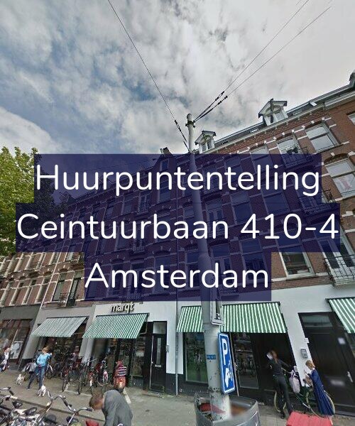 Foto gevel Huurpuntentelling voor Ceintuurbaan 410-4, Amsterdam