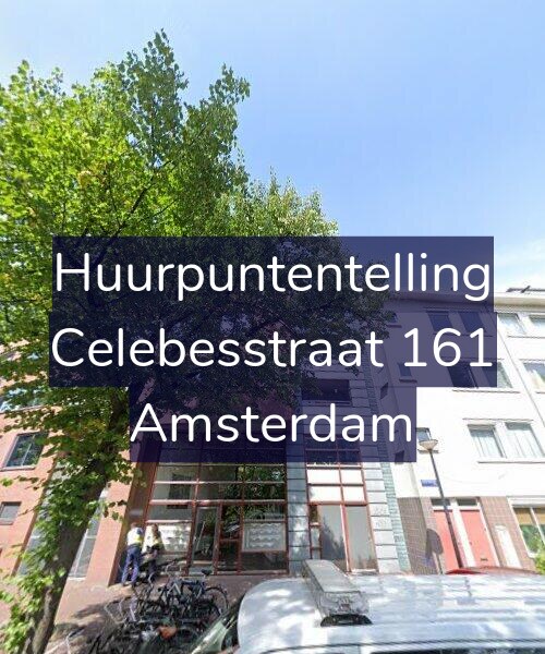 Foto gevel Huurpuntentelling voor Celebesstraat 161, Amsterdam