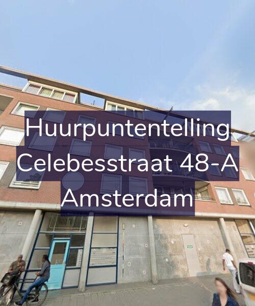 Foto gevel Huurpuntentelling voor Celebesstraat 48-A, Amsterdam