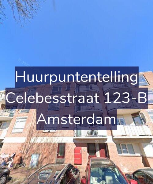 Foto gevel Huurpuntentelling voor Celebesstraat 123-B, Amsterdam
