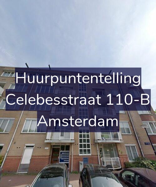 Foto gevel Huurpuntentelling voor Celebesstraat 110-B, Amsterdam