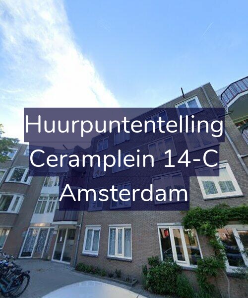 Foto gevel Huurpuntentelling voor Ceramplein 14-C, Amsterdam