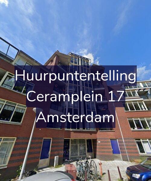 Foto gevel Huurpuntentelling voor Ceramplein 17, Amsterdam