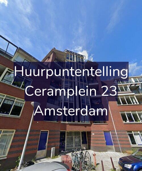 Foto gevel Huurpuntentelling voor Ceramplein 23, Amsterdam
