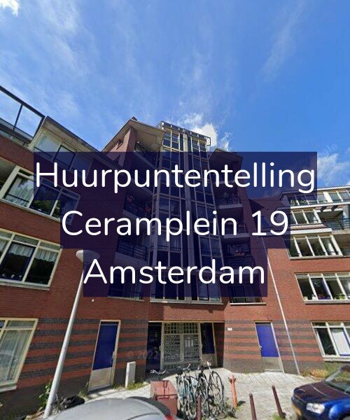 Foto gevel Huurpuntentelling voor Ceramplein 19, Amsterdam