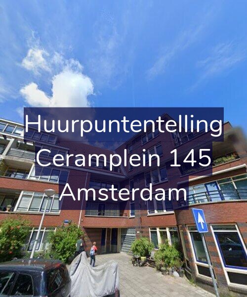 Foto gevel Huurpuntentelling voor Ceramplein 145, Amsterdam