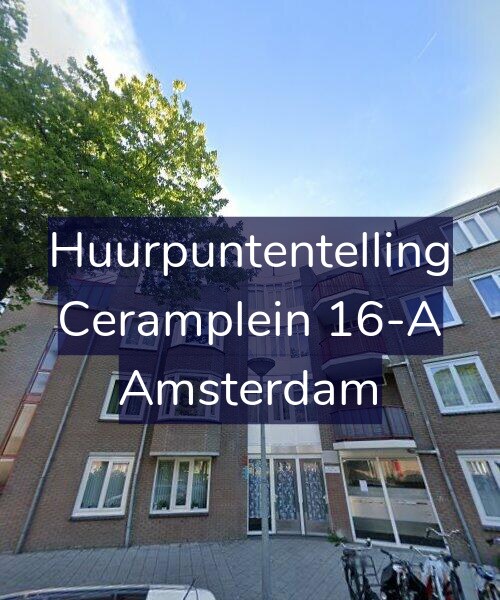 Foto gevel Huurpuntentelling voor Ceramplein 16-A, Amsterdam