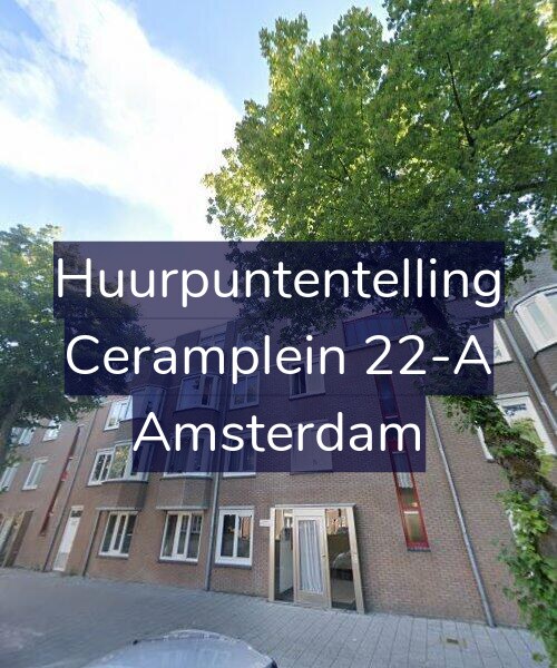 Foto gevel Huurpuntentelling voor Ceramplein 22-A, Amsterdam