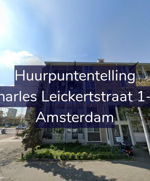 Foto gevel Huurpuntentelling voor Charles Leickertstraat 1-H, Amsterdam