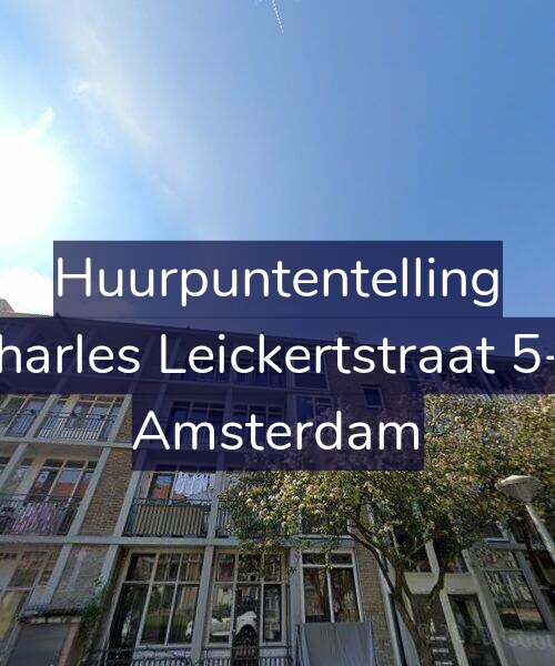 Foto gevel Huurpuntentelling voor Charles Leickertstraat 5-3, Amsterdam
