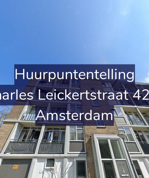 Foto gevel Huurpuntentelling voor Charles Leickertstraat 42-3, Amsterdam