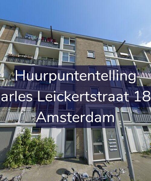 Foto gevel Huurpuntentelling voor Charles Leickertstraat 18-H, Amsterdam