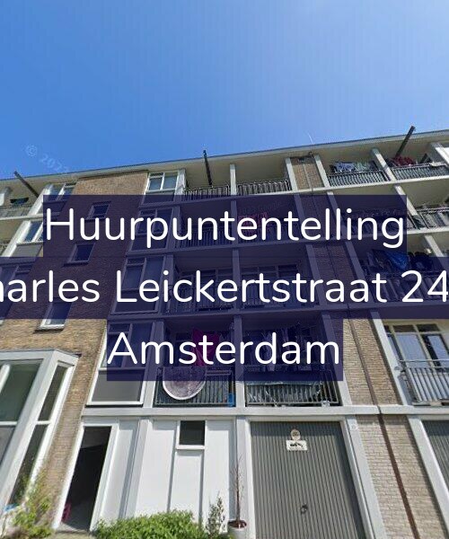 Foto gevel Huurpuntentelling voor Charles Leickertstraat 24-1, Amsterdam