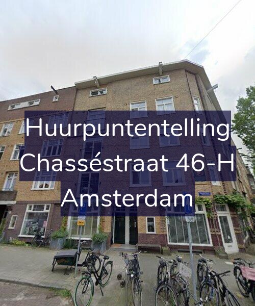 Foto gevel Huurpuntentelling voor Chasséstraat 46-H, Amsterdam