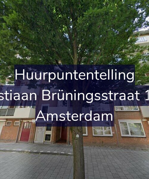 Foto gevel Huurpuntentelling voor Christiaan Brüningsstraat 17-H, Amsterdam