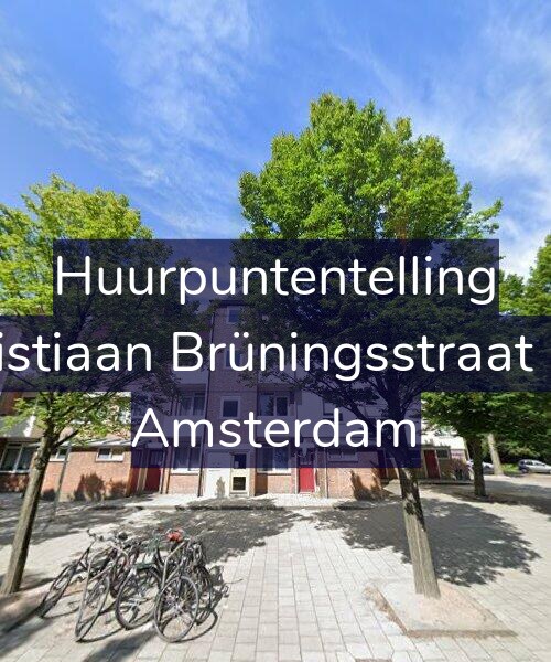 Foto gevel Huurpuntentelling voor Christiaan Brüningsstraat 2-H, Amsterdam