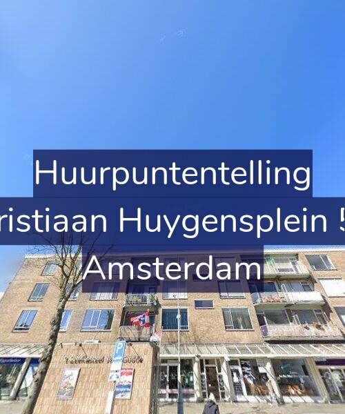 Foto gevel Huurpuntentelling voor Christiaan Huygensplein 5-2, Amsterdam