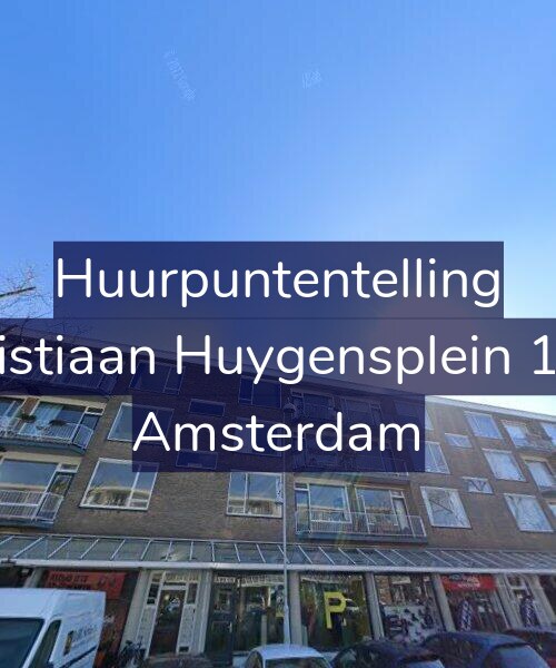 Foto gevel Huurpuntentelling voor Christiaan Huygensplein 14-3, Amsterdam