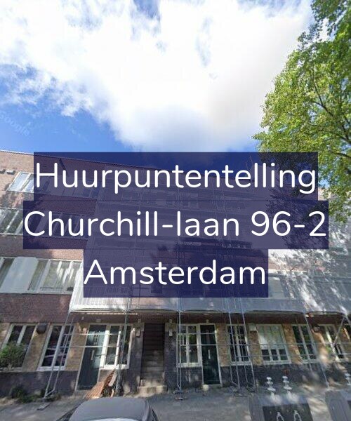 Foto gevel Huurpuntentelling voor Churchill-laan 96-2, Amsterdam