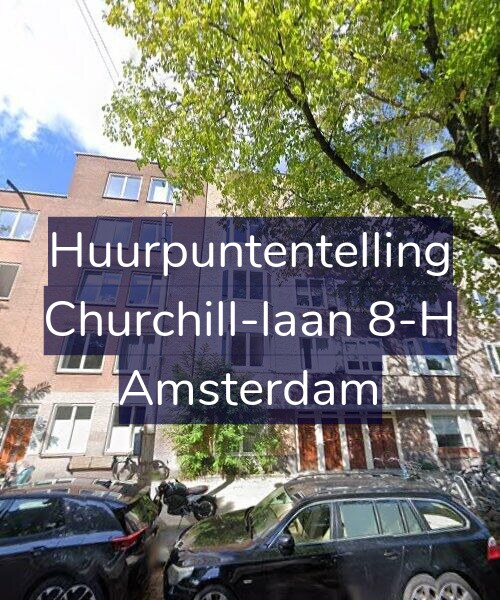 Foto gevel Huurpuntentelling voor Churchill-laan 8-H, Amsterdam
