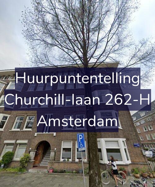 Foto gevel Huurpuntentelling voor Churchill-laan 262-H, Amsterdam