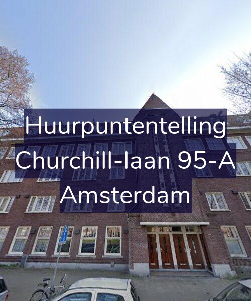 Foto gevel Huurpuntentelling voor Churchill-laan 95-A, Amsterdam