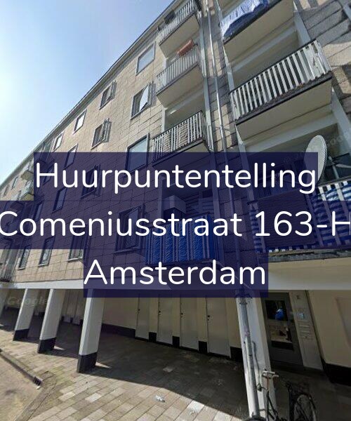 Foto gevel Huurpuntentelling voor Comeniusstraat 163-H, Amsterdam