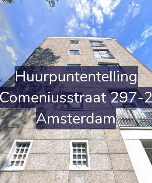 Foto gevel Huurpuntentelling voor Comeniusstraat 297-2, Amsterdam