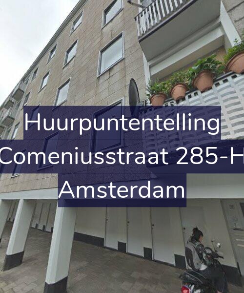 Foto gevel Huurpuntentelling voor Comeniusstraat 285-H, Amsterdam