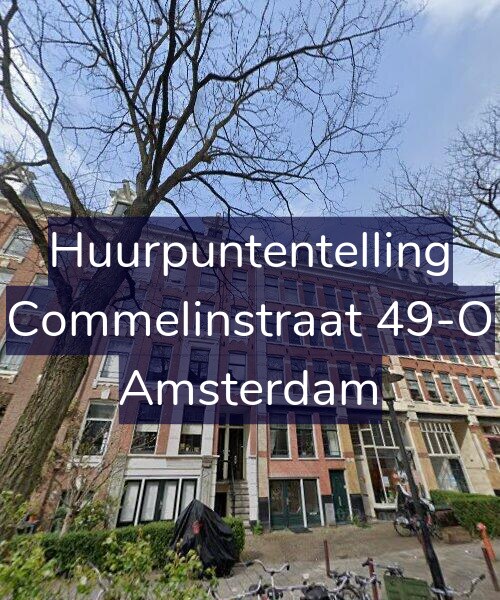 Foto gevel Huurpuntentelling voor Commelinstraat 49-O, Amsterdam