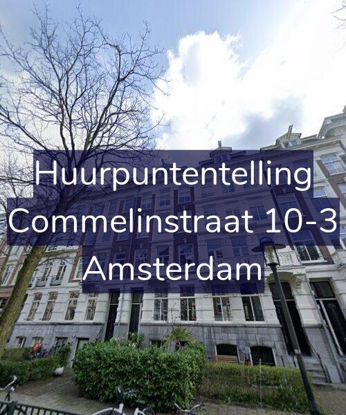 Foto gevel Huurpuntentelling voor Commelinstraat 10-3, Amsterdam