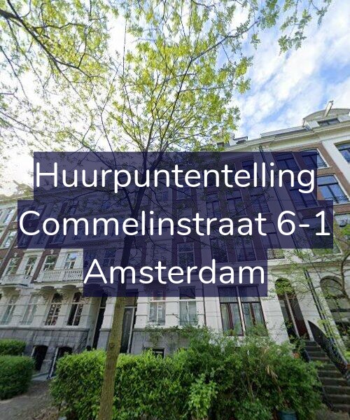 Foto gevel Huurpuntentelling voor Commelinstraat 6-1, Amsterdam