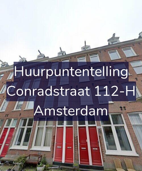 Foto gevel Huurpuntentelling voor Conradstraat 112-H, Amsterdam