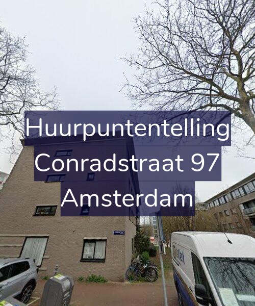 Foto gevel Huurpuntentelling voor Conradstraat 97, Amsterdam