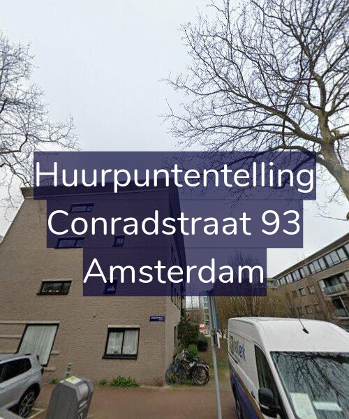 Foto gevel Huurpuntentelling voor Conradstraat 93, Amsterdam